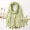 Headscarf Cotton Linen Winter Hijab Scarf