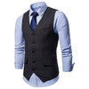 Mens Vest Ready to Wear Khaki Wedding Prom Waistcoat Casual Business