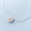 Modian 2021 New Brand Sun Daisy Flower Charm Necklaces Pendant Fashion