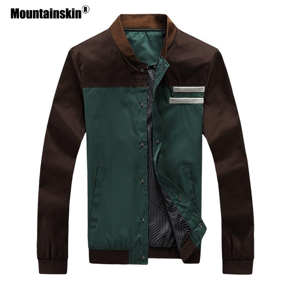 Men's Green Cotton Jackets