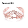 Mujer Western Fashion Retro Hair Bands For Women Wedding Metal Gold