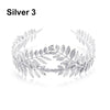 Mujer Western Fashion Retro Hair Bands For Women Wedding Metal Gold