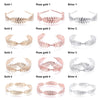 Mujer Western Fashion Retro Hair Bands For Women Wedding Metal Gold