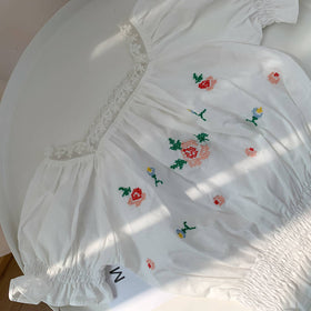 Baby Girls Embroidery Blouses