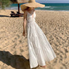 New Arrival Fashion Summer Long Beach Dress Women Casual Sexy Backless