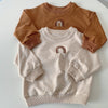 Children's Rainbow Sweatshirts Round Neck