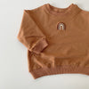 Children's Rainbow Sweatshirts Round Neck