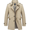 New Men's Trench Jacket