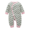 New Newborn Baby clothes Boys Girls Rompers cute Animal Printed Long