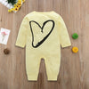 New Newborn Baby clothes Boys Girls Rompers cute Animal Printed Long