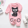 New Newborn Baby clothes Boys Girls Rompers cute Animal Printed Long