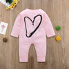 New Newborn Baby clothes Boys Girls Rompers cute Animal Printed Long