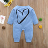 New Newborn Baby clothes Boys Girls Rompers cute Animal Printed Long