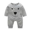 New Newborn Baby clothes Boys Girls Rompers cute Animal Printed Long