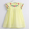 New Summer Baby Girls Princess Dress Embroidered Flower Elegant