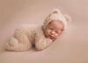 Newborn Photography Props  Romper Baby Boy Girl  Bear Bodysuits Outfit