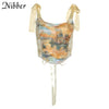 Nibber Fairy Top Aesthetic Printed Top