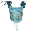 Nibber Fairy Top Aesthetic Printed Top