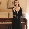 Nightgown Women Nightwear Modal Romantic Sleepwear Dress|Nightgowns &