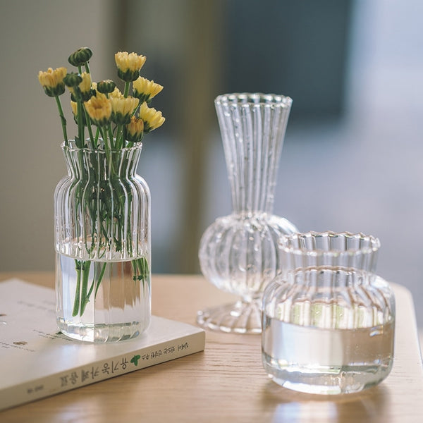 Nordic Minimalist Glass Vase Ins Style Creative Vase Home Decoration