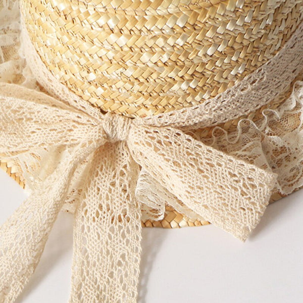 Mother & Daughter Matching Lace Sun Hats