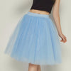 Party Train Puffy 5Layer 60CM Fashion Women Tulle Skirt Tutu Wedding