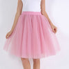 Party Train Puffy 5Layer 60CM Fashion Women Tulle Skirt Tutu Wedding