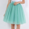 Party Train Puffy 5Layer 60CM Fashion Women Tulle Skirt Tutu Wedding