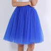 Party Train Puffy 5Layer 60CM Fashion Women Tulle Skirt Tutu Wedding