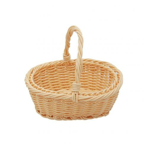 Picnic Basket Hand Made Wicker Bags Camping Shopping Storage Hamper