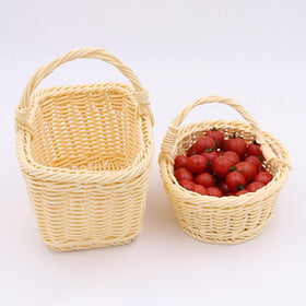 Picnic Basket Hand Made Wicker Bags Camping Shopping Storage Hamper