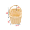 Picnic Basket Hand Made Wicker Bags Camping Shopping Storage Hamper