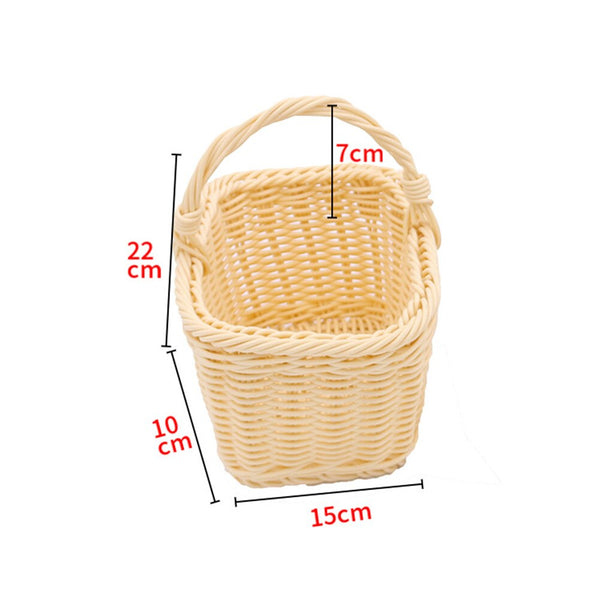 Picnic Basket Hand Made Wicker Bags Camping Shopping Storage Hamper