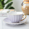 Pink Cute Creative Porcelain Cup and Saucer Ceramics Simple Tea Sets