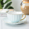 Pink Cute Creative Porcelain Cup and Saucer Ceramics Simple Tea Sets