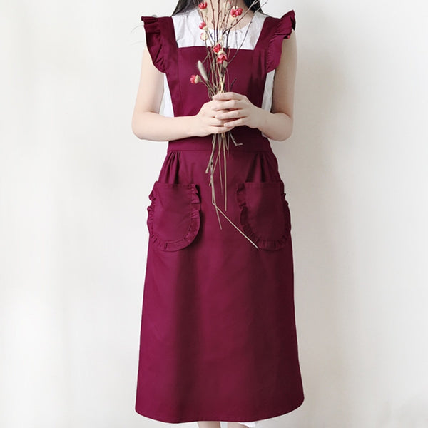 Rose Red Apron