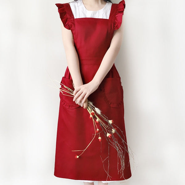 Rose Red Apron