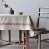 Rectangular tablecloth Cotton and linen party table cloth dining table