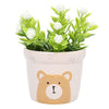 Resin Cute Flower Pot Storage Container Plant Flowerpot Window Box