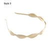 Retro Gold leaf wedding roman bride greek women hair accessories bride