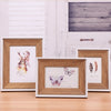 Retro Photo Frame Nordic Wooden Desktop Picture Frame Wall Hanging