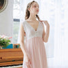 Roseheart Women Female Cotton Pink Blue White Sexy Sleepwear Night