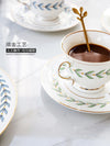 Royal Creative European Coffee Cup Ceramic Simple White Teacup and