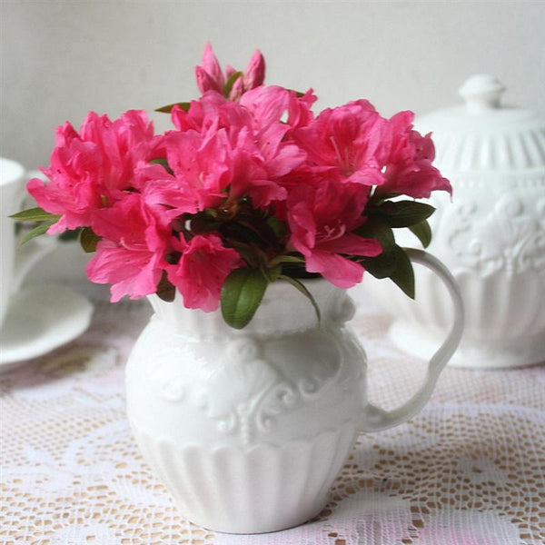 Royal European Ceramic Milk Jugs Tea Pot Teapot Coffee Jar Flower Vase