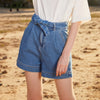 SEMIR Women denim shorts 2020 summer new thin wide leg shorts female