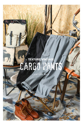 Vinatge Cargo Pants 100% Cotton