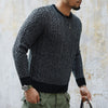 Saucezhan Mens Sweater Pullovers Sweaters Spliced Fisherman Sweater