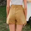 High Waist Tassel Shorts