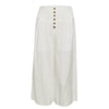 White High Waist Wide Leg Pants