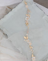 Simple Gold Leaf Bridal Headband Hair Vine Floral Wedding Soft Tiara